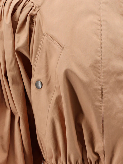 CHLOE' - Cotton jacket with belt