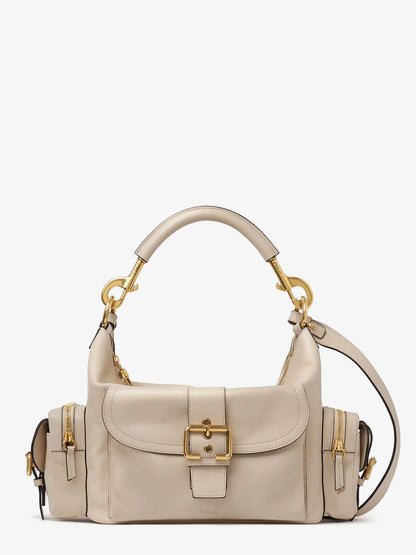 CHLOE' - Medium Double Carry leather shoulder bag