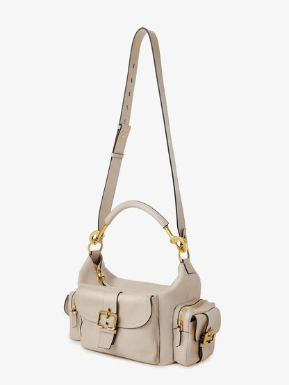 CHLOE' - Medium Double Carry leather shoulder bag