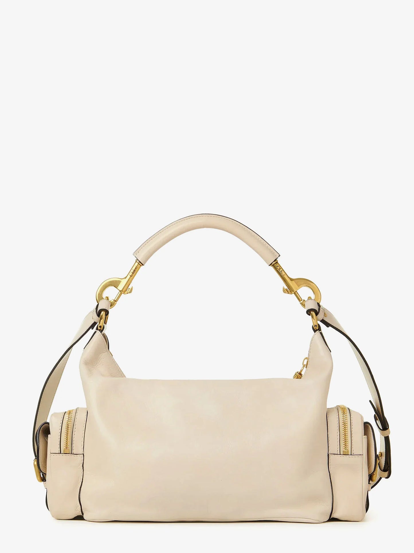 CHLOE' - Medium Double Carry leather shoulder bag