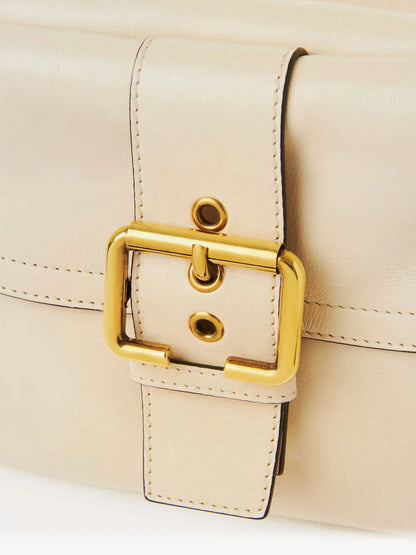 CHLOE' - Medium Double Carry leather shoulder bag