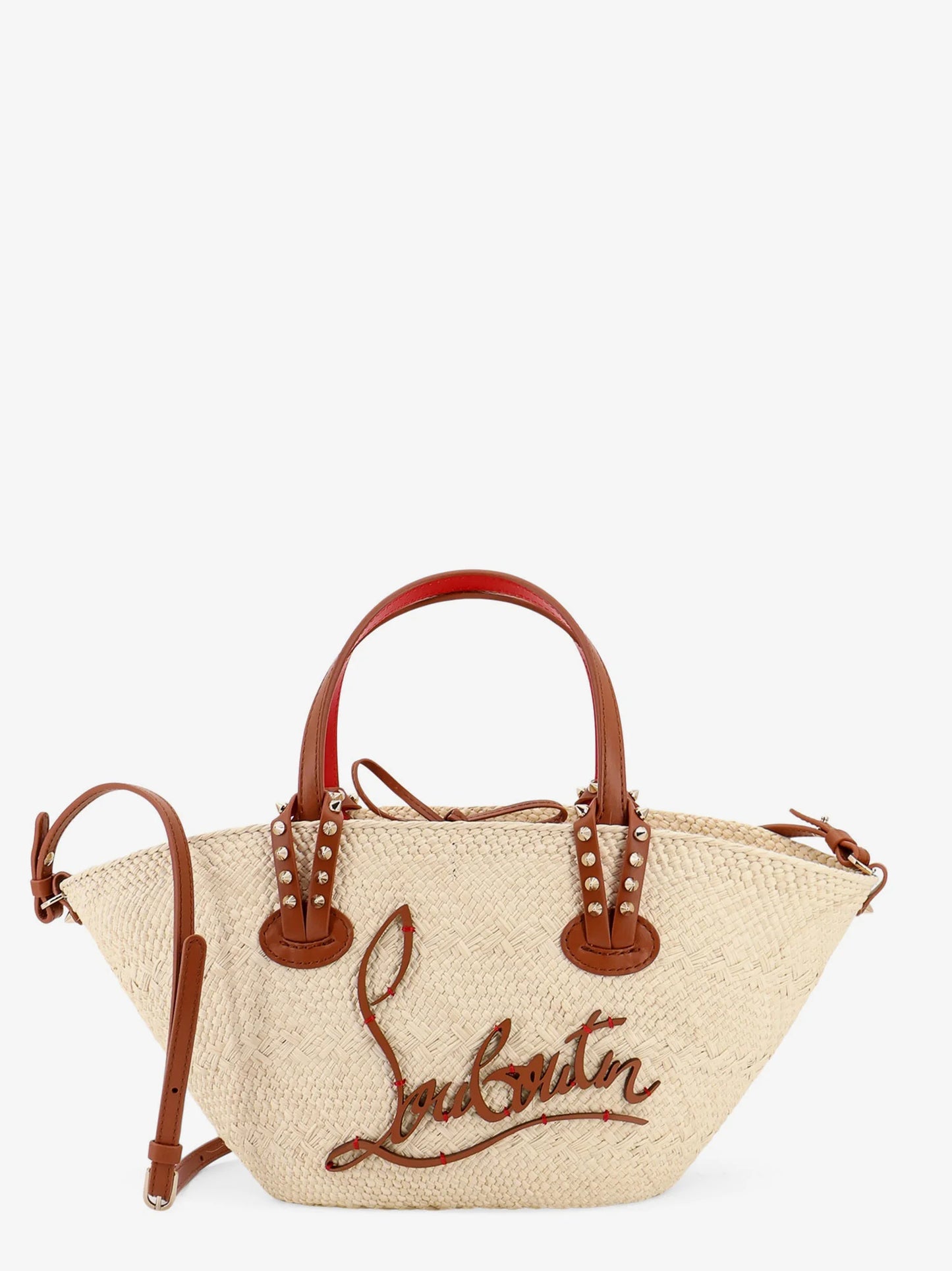 Christian Louboutin Cabata Raffia Handbag