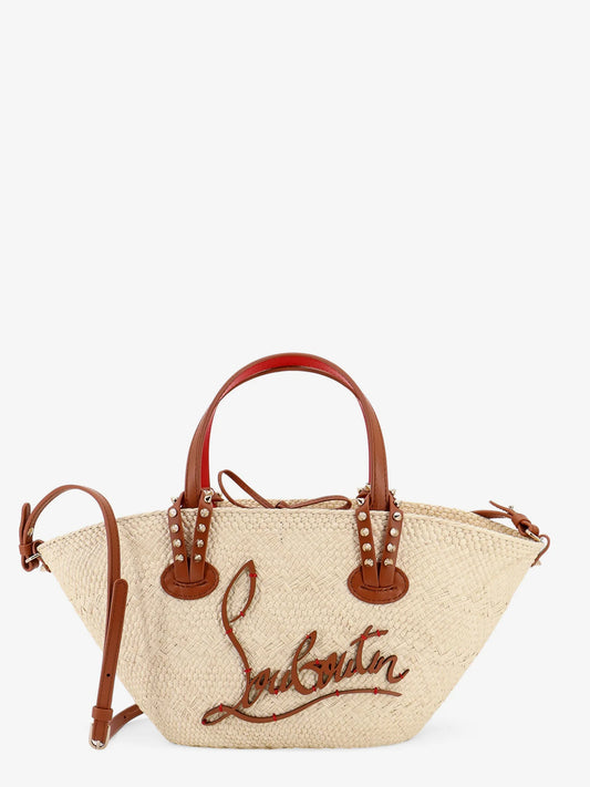 CHRISTIAN LOUBOUTIN - Cabata Raffia Handbag