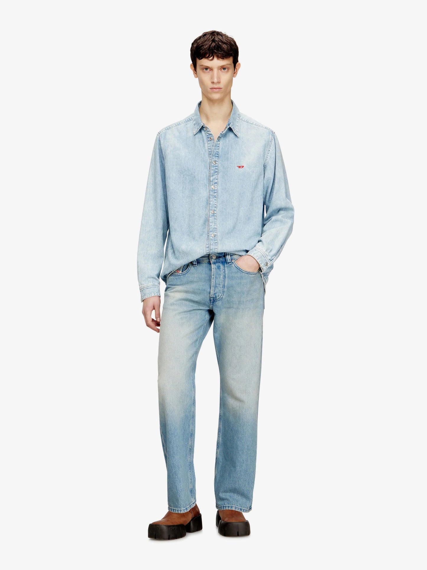 Diesel 1980 D Eeper Blue Denim Jeans