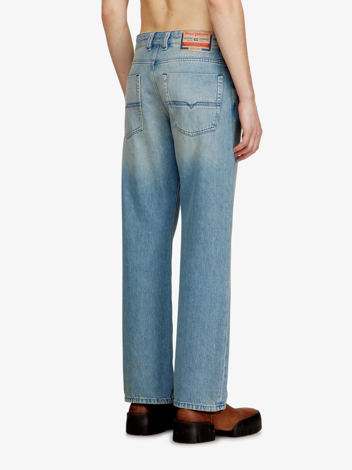 Diesel 1980 D Eeper Blue Denim Jeans