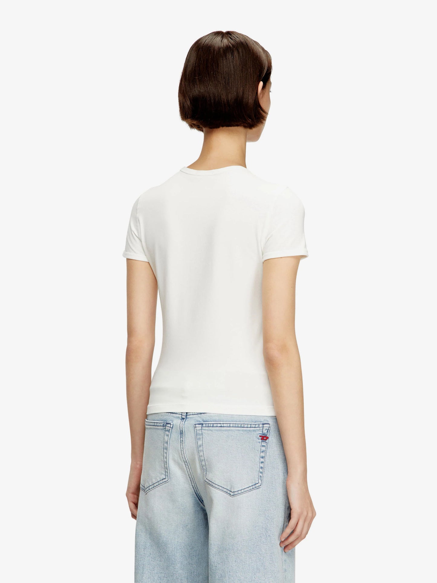 Diesel T Uncutieslong Od Cotton Blend T Shirt