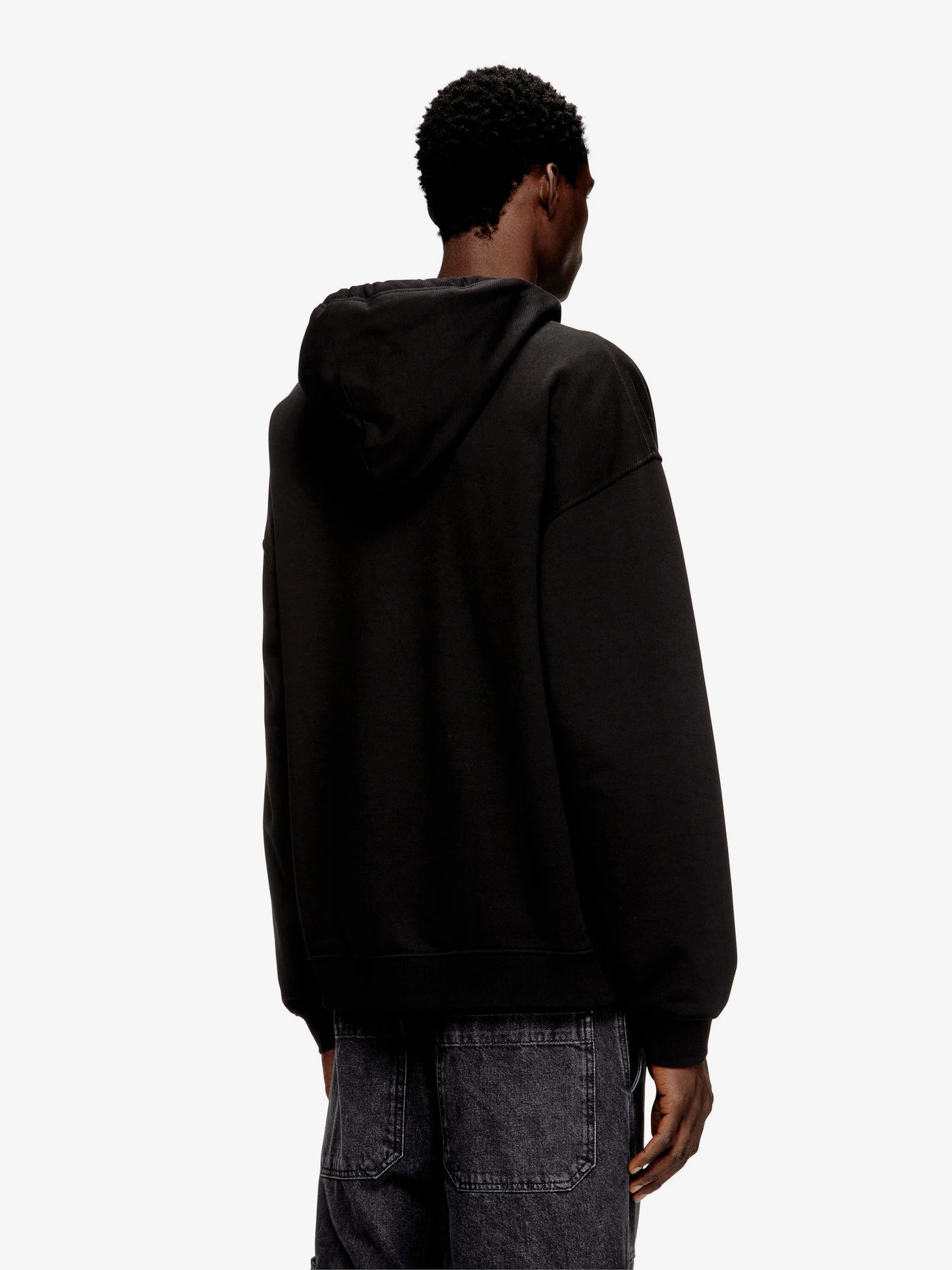 Diesel S Boxt Hood Dco Cotton Sweatshirt