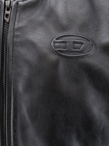 Diesel Ilyan Leather Jacket