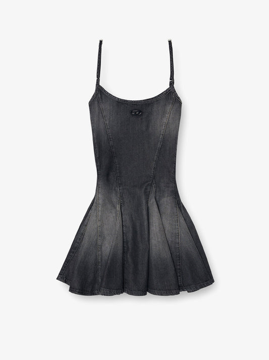 Diesel De Spoky S Denim Short Dress