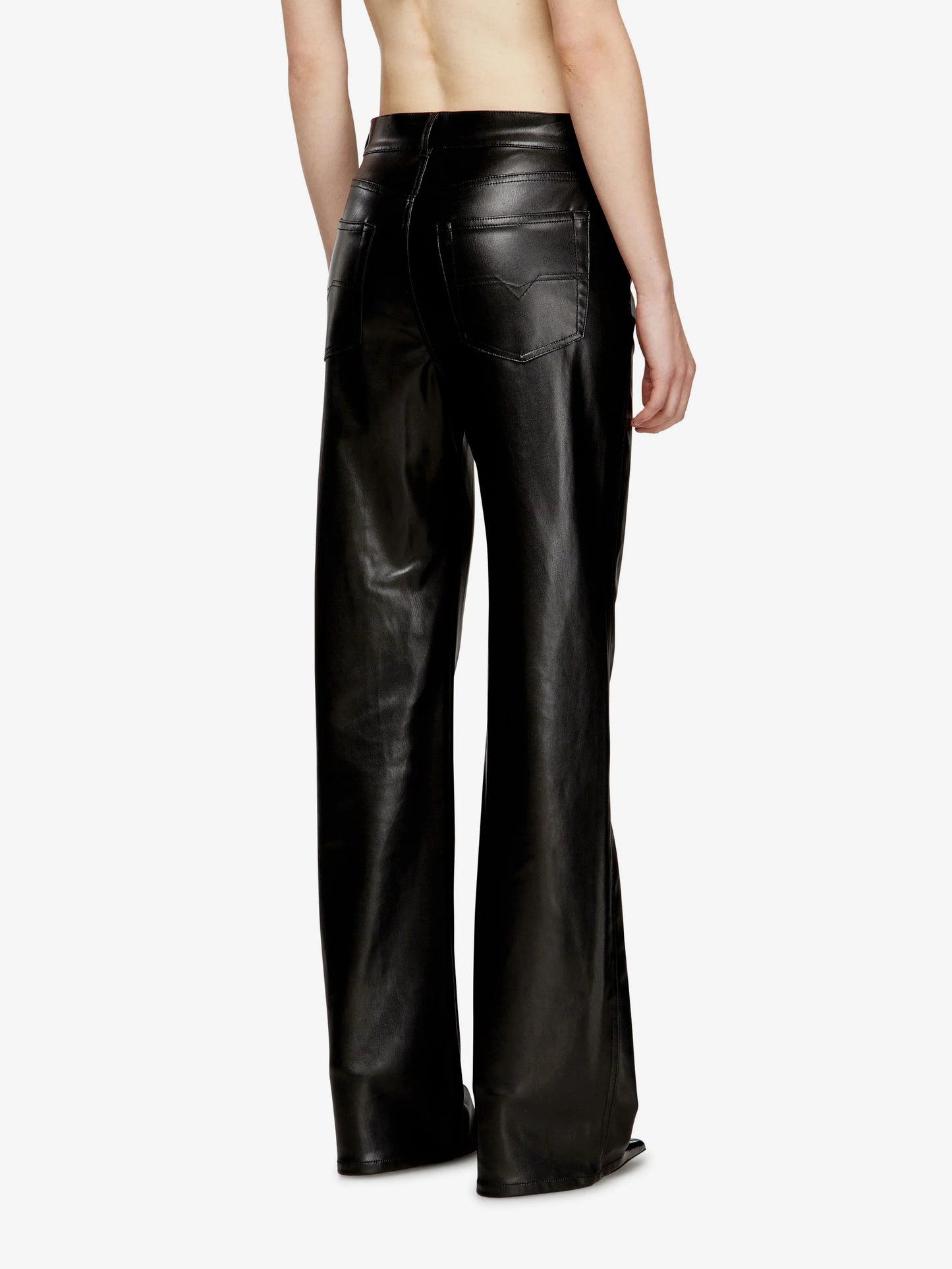 Diesel P Lain Faux Leather Trousers
