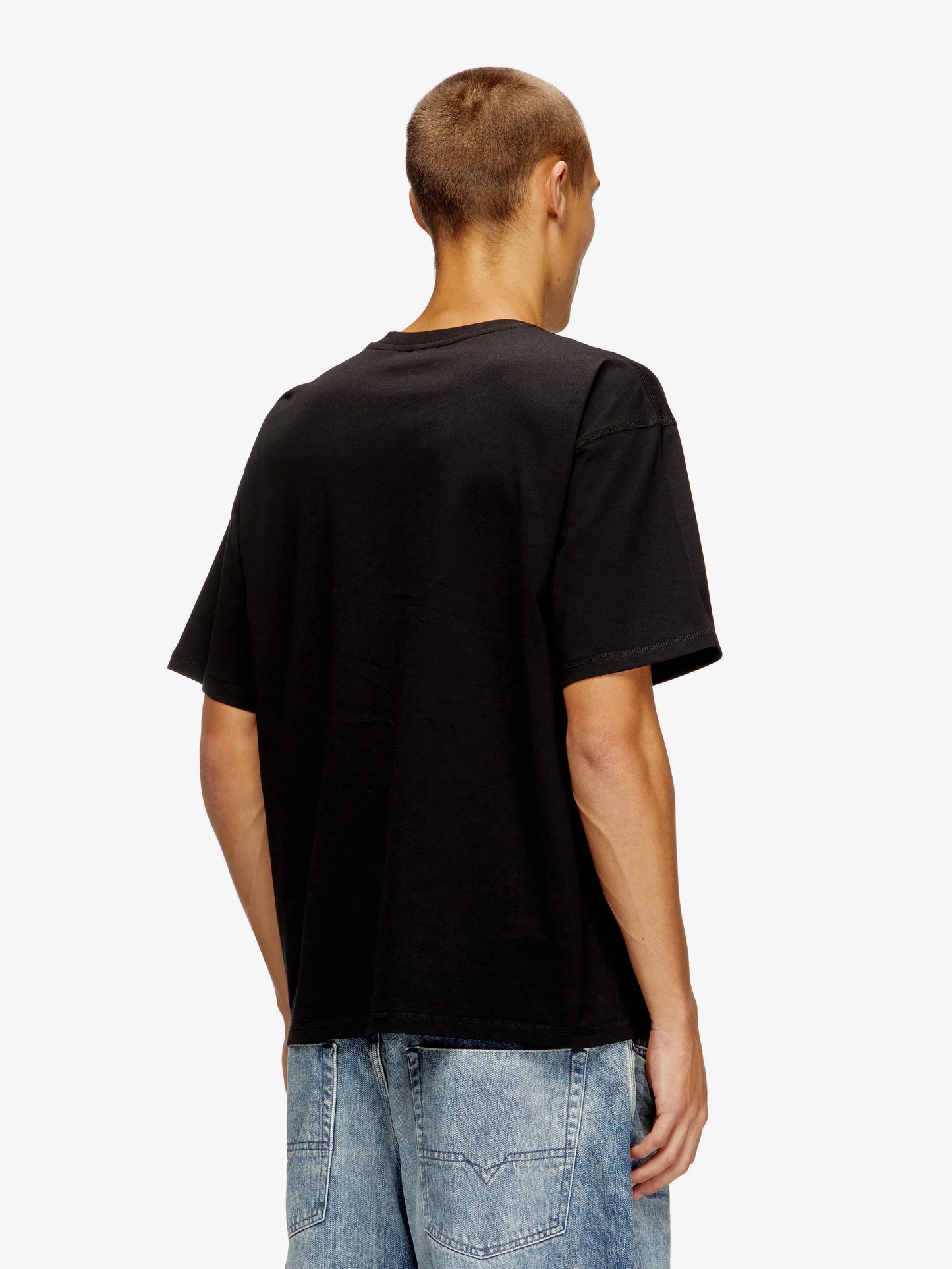 Diesel T Lucien Ihbi Cotton T Shirt
