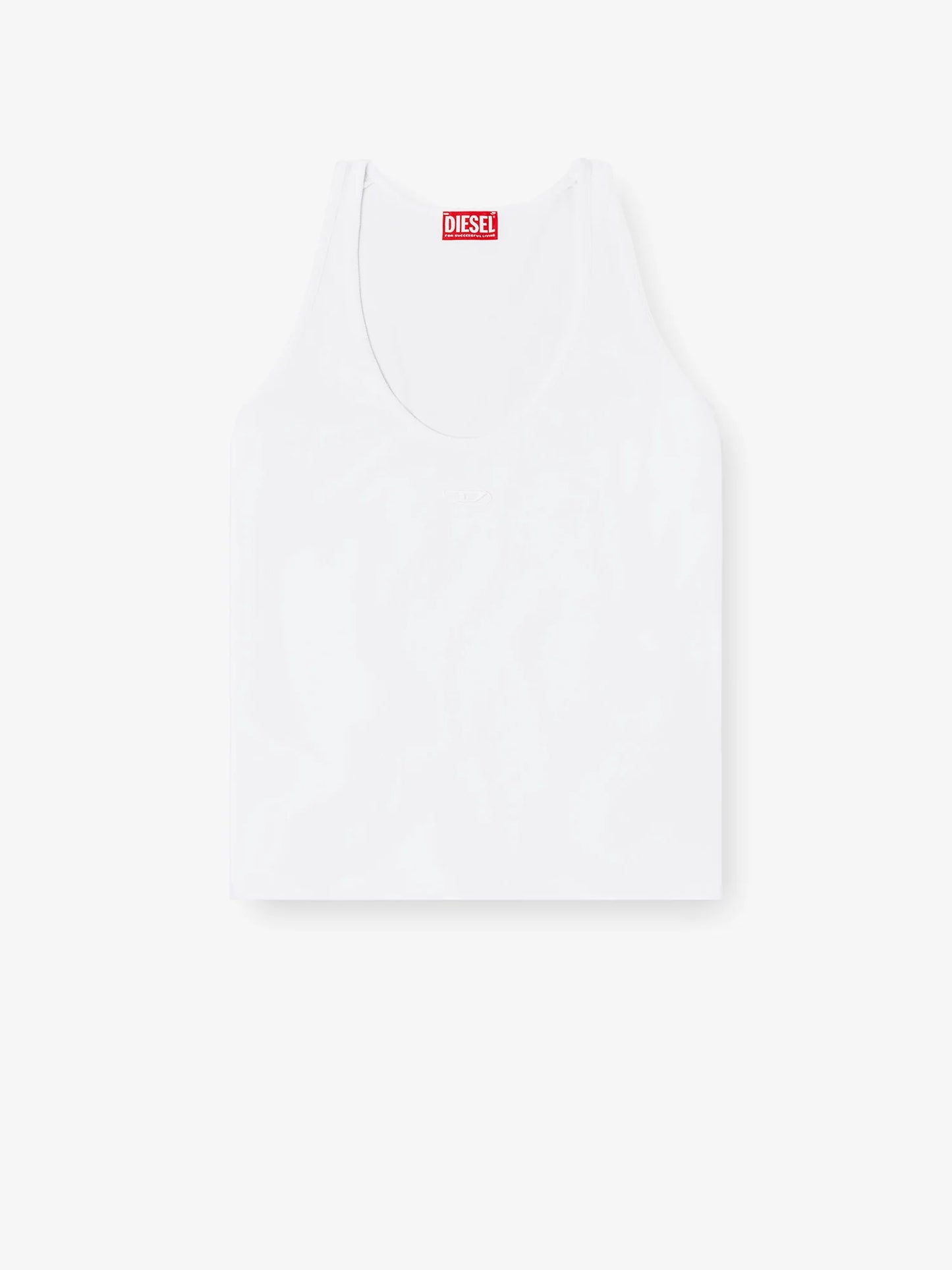 Diesel Ribbed Cotton Tank Top