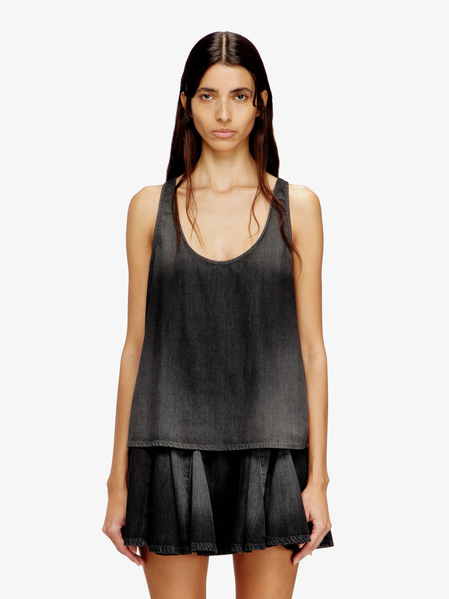 Diesel De Misy S Cotton And Lyocell Tank Top