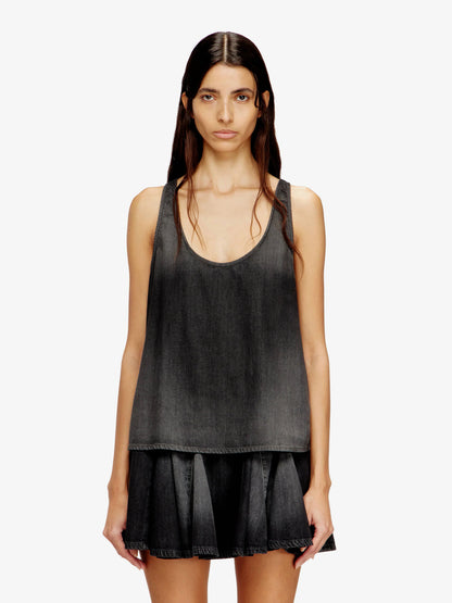 Diesel De Misy S Cotton And Lyocell Tank Top