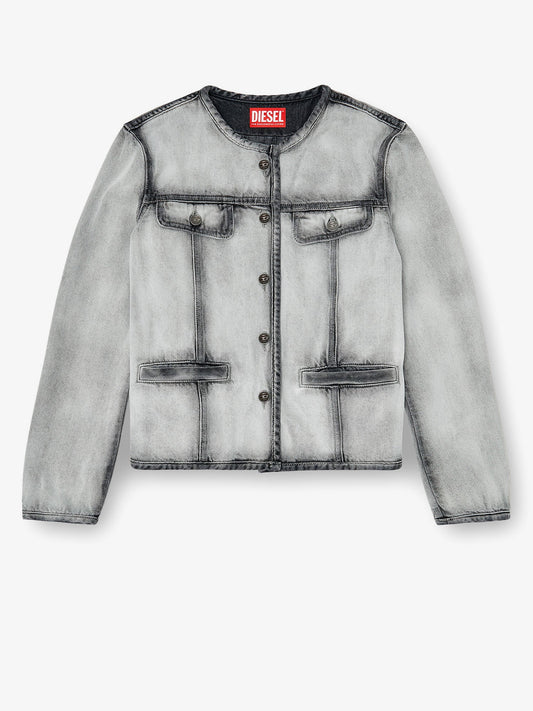 Diesel De Grafy Fsi Cotton And Lyocell Jacket