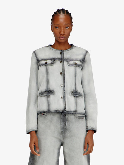 Diesel De Grafy Fsi Cotton And Lyocell Jacket