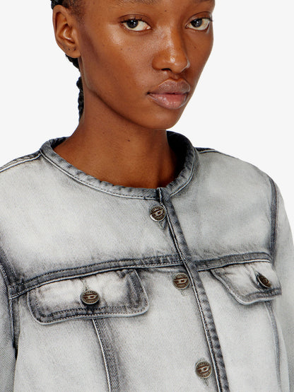 Diesel De Grafy Fsi Cotton And Lyocell Jacket