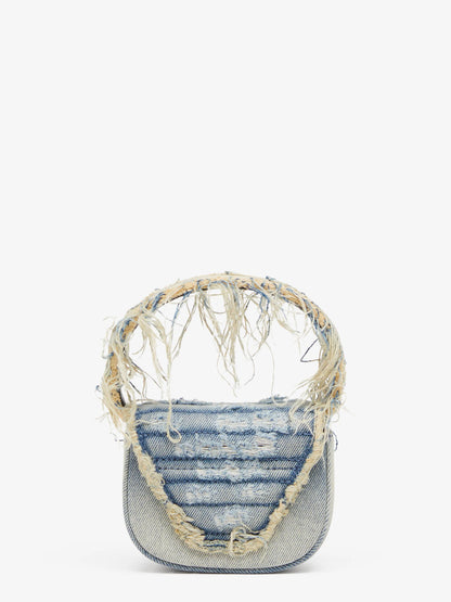 Diesel 1 Dr Xs Denim Crossbody Bag