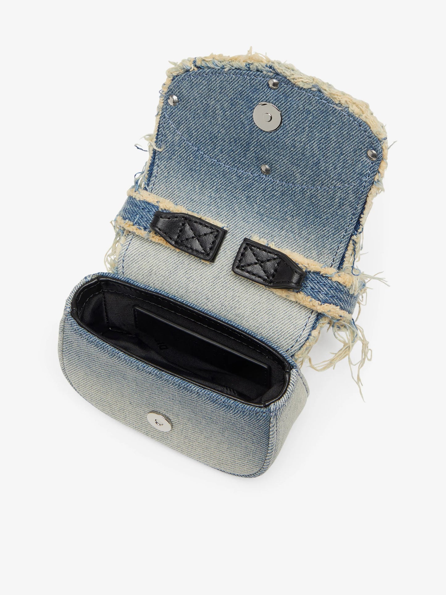 Diesel 1 Dr Xs Denim Crossbody Bag