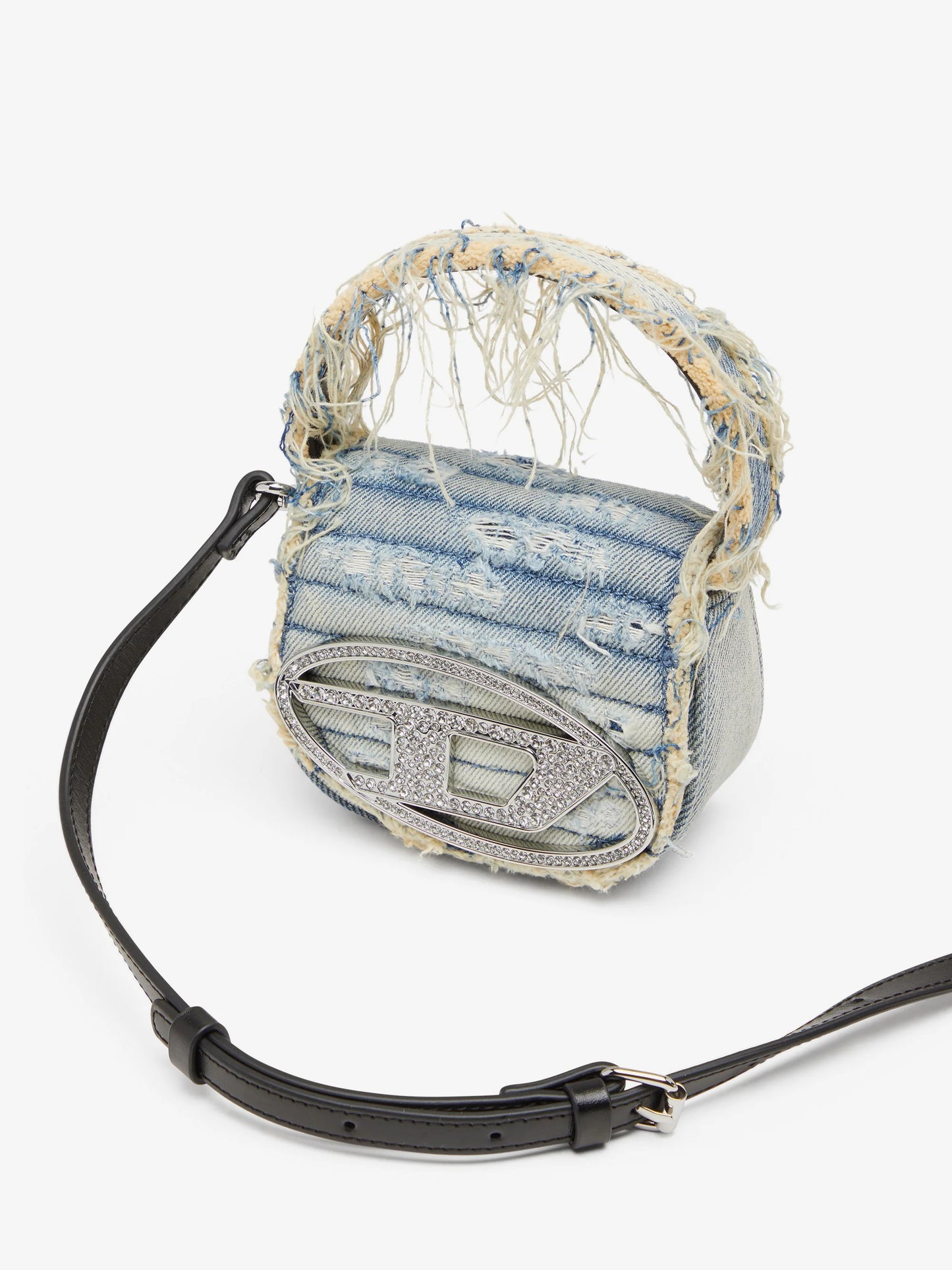 Diesel 1 Dr Xs Denim Crossbody Bag