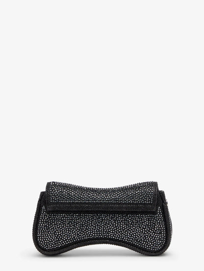 Diesel Play Crossbody Xs Shoulder Bag With All Over Rhinestones