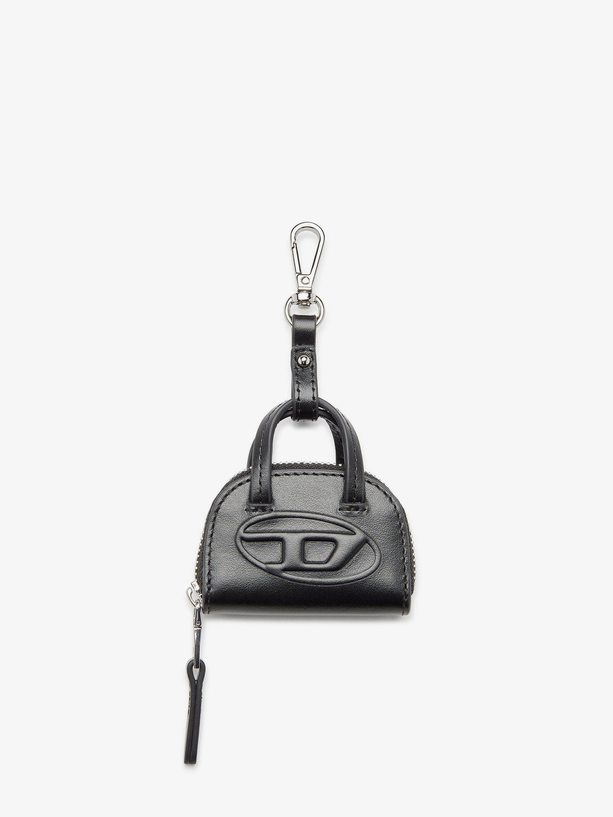 Diesel 1Dr Dome Charms PVC keychain - Nero