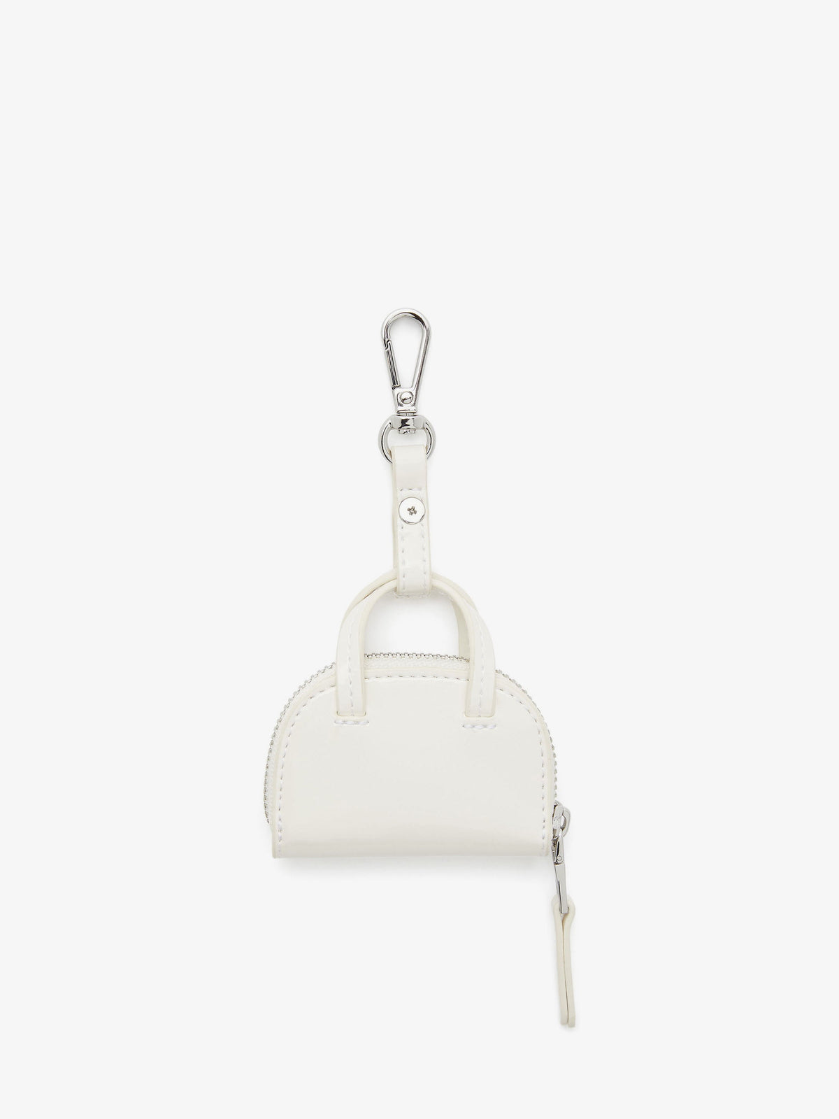 Diesel 1Dr Dome Charms PVC keychain - Bianco