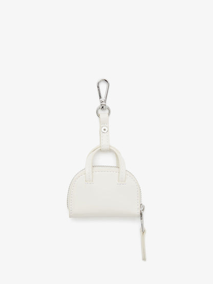 Diesel 1Dr Dome Charms PVC keychain - Bianco