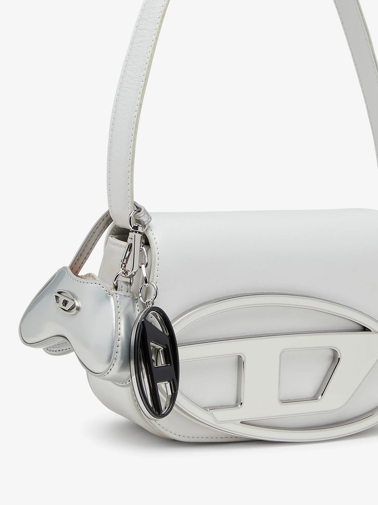 Diesel Play Charm Shiny Keychain