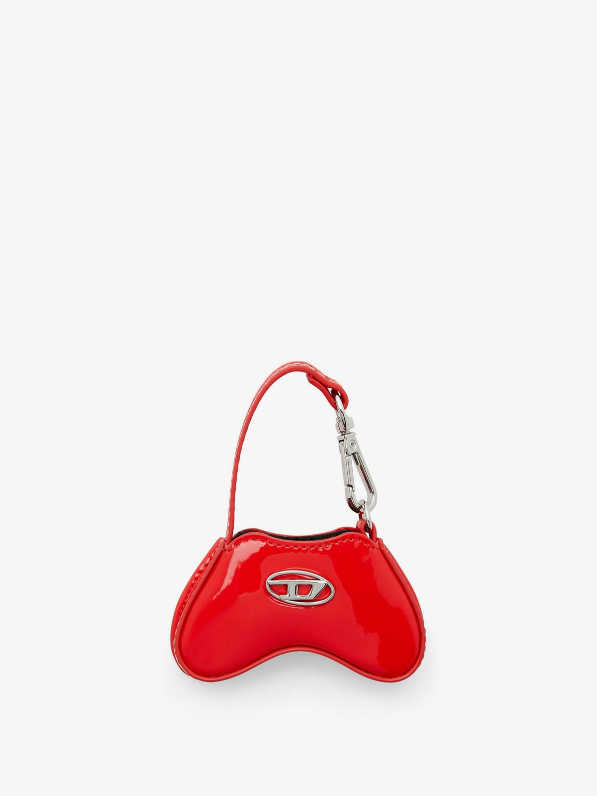 Diesel Glossy Play Charm keychain - Rosso