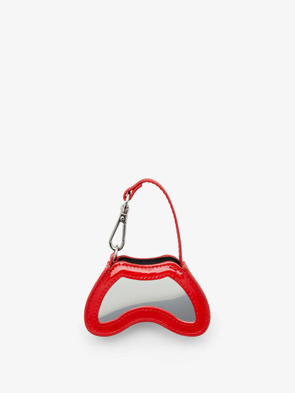Diesel Glossy Play Charm keychain - Rosso