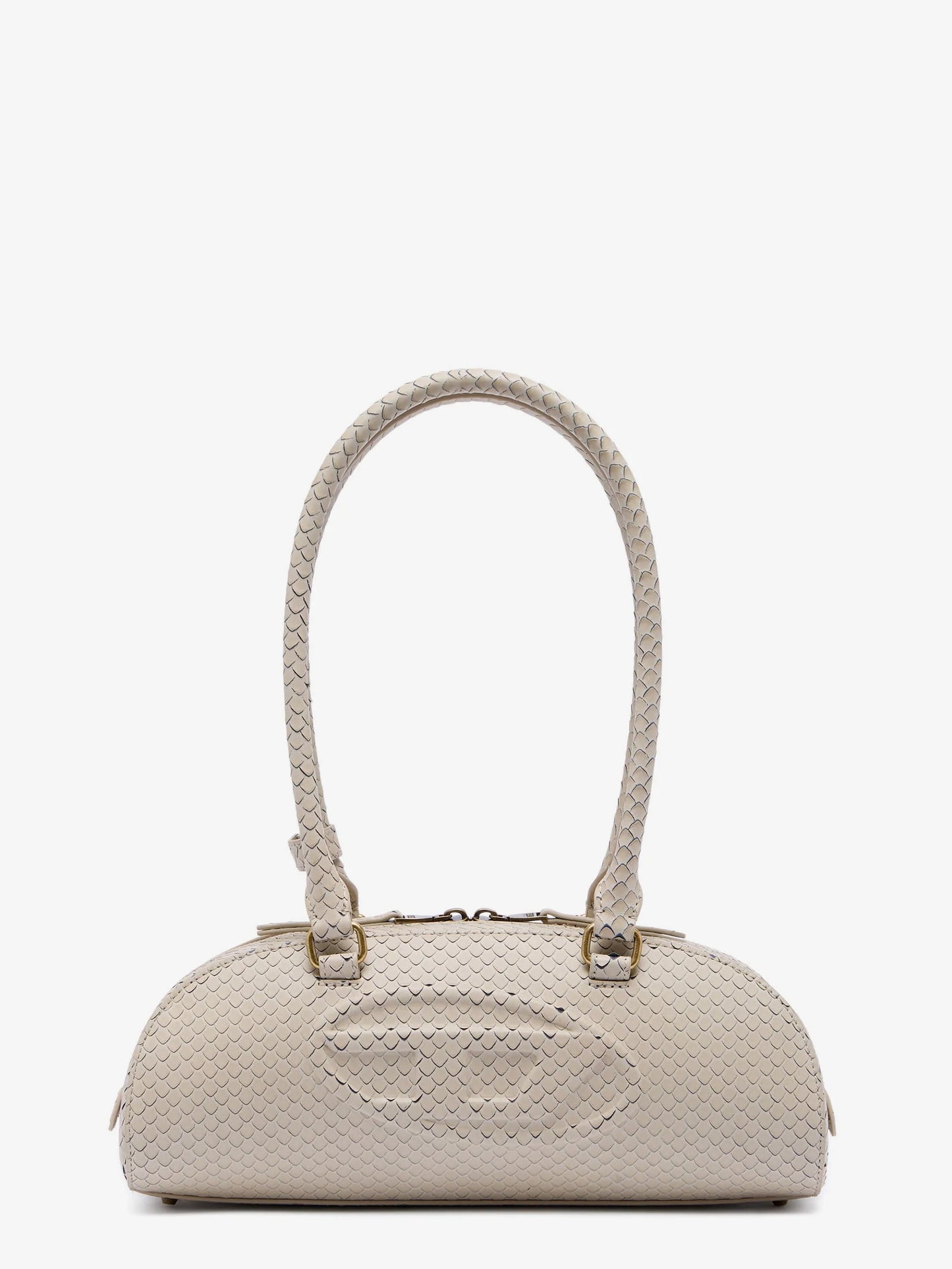 Diesel 1 Dr Python Effect Leather Shoulder Bag