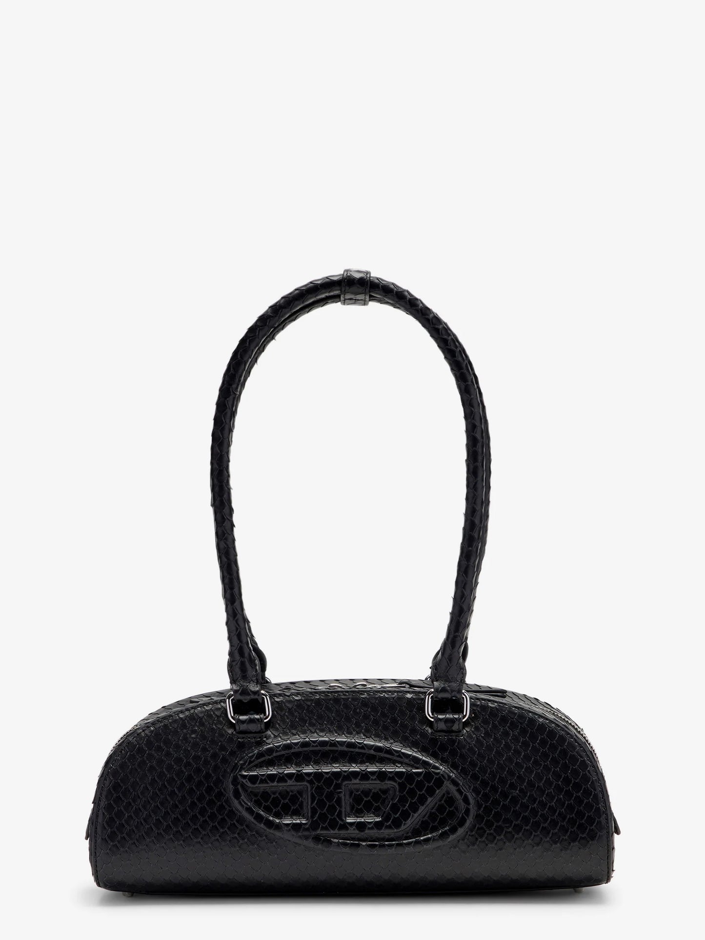 Diesel 1 Dr Python Effect Leather Shoulder Bag