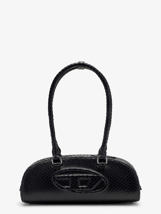 Diesel 1 Dr Python Effect Leather Shoulder Bag