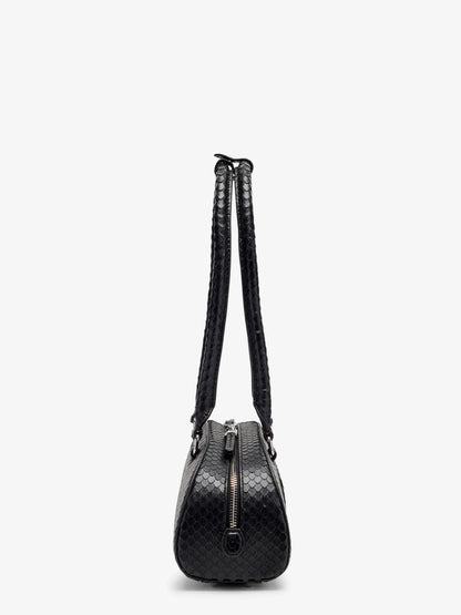 Diesel 1 Dr Python Effect Leather Shoulder Bag