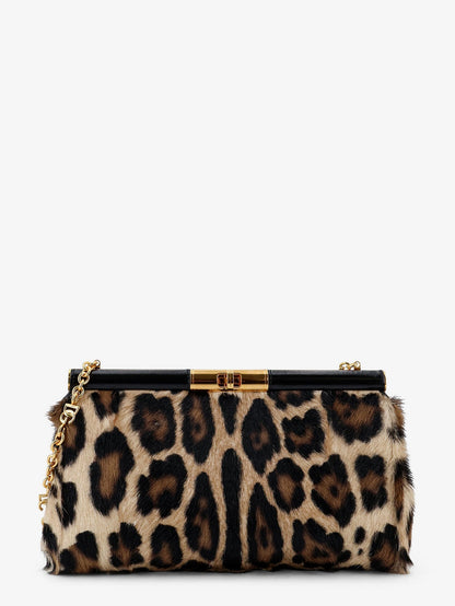 Dolce & Gabbana Marlene pony skin shoulder bag - Leopardato