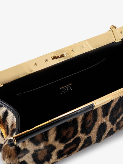 Dolce & Gabbana Marlene pony skin shoulder bag - Leopardato