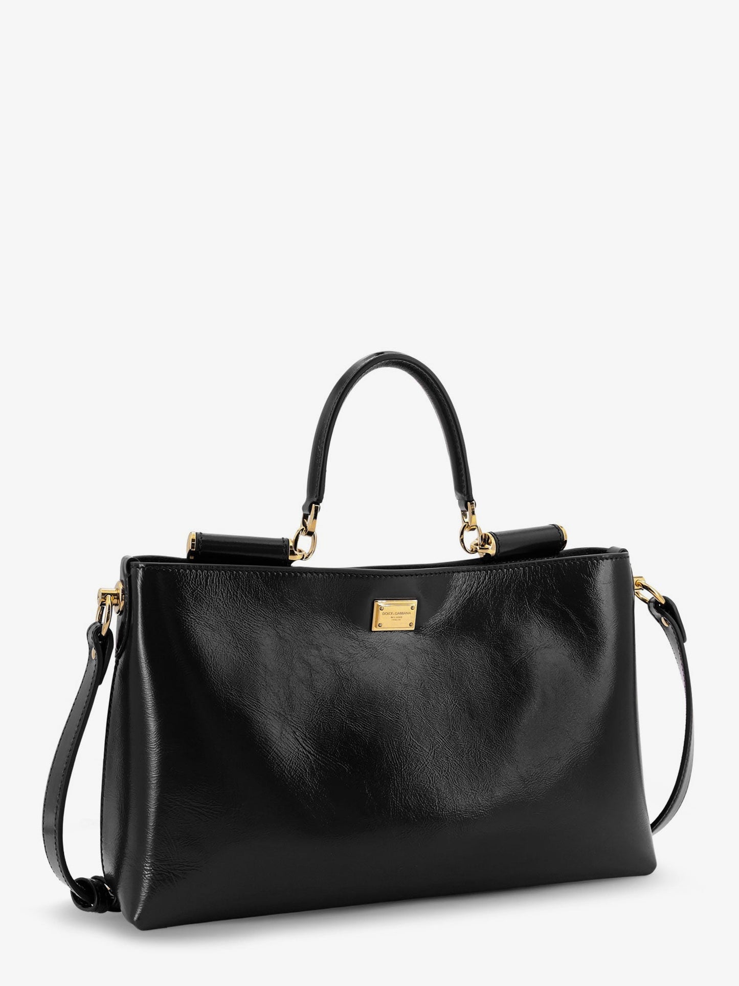 Dolce & Gabbana Vittoria Leather Crossbody Bag