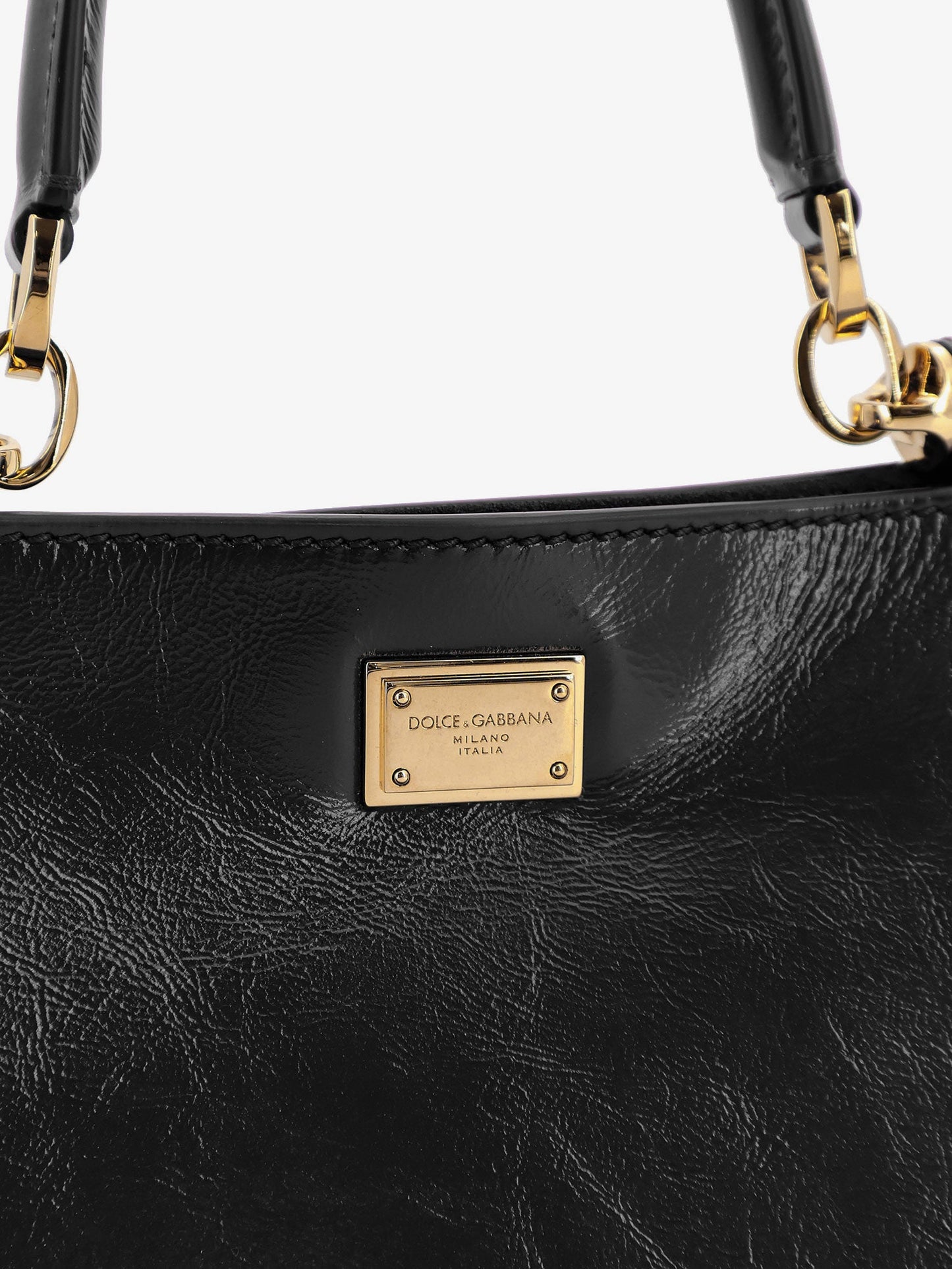 Dolce & Gabbana Vittoria Leather Crossbody Bag