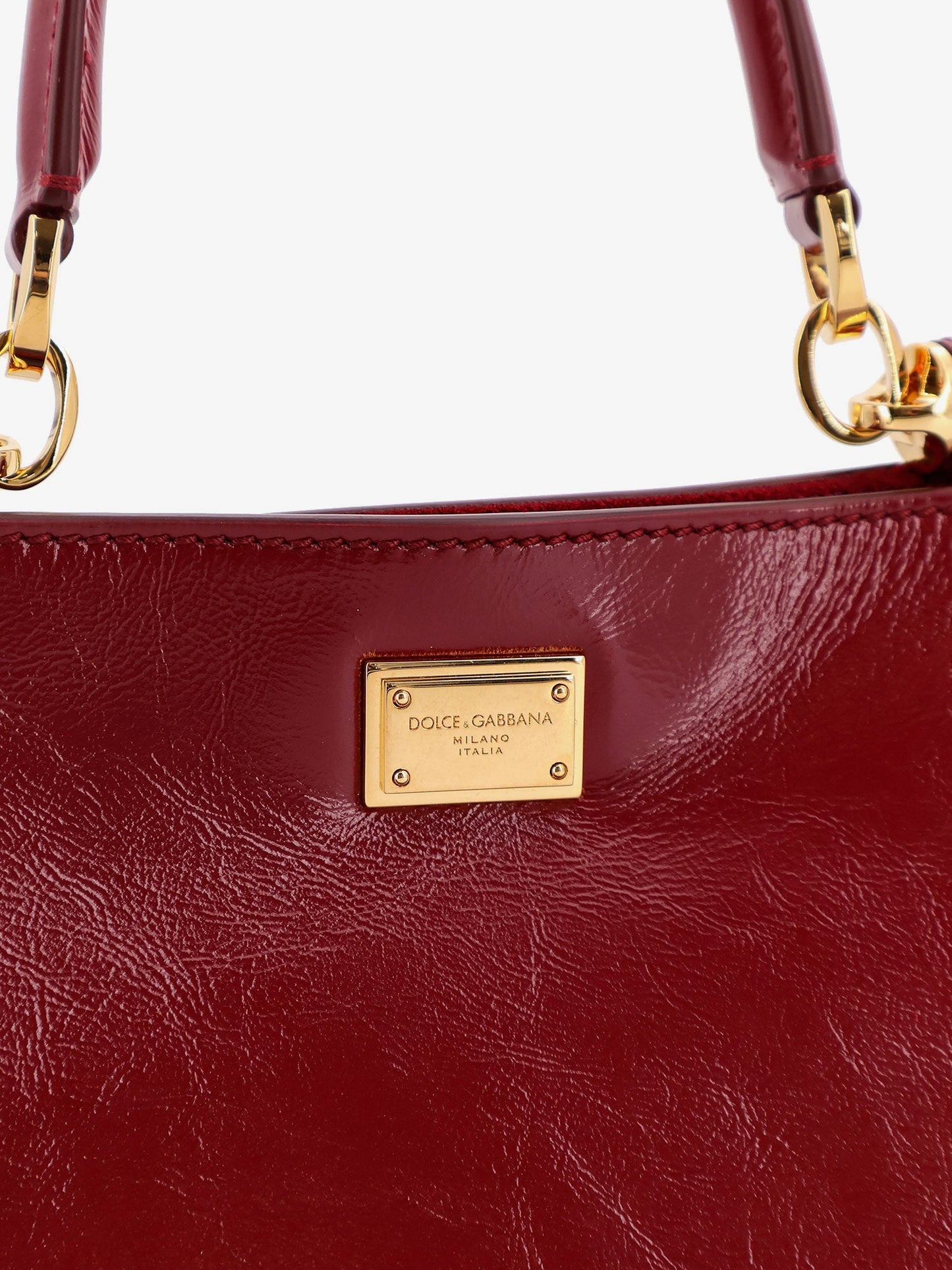 Dolce & Gabbana Vittoria Leather Crossbody Bag