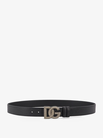 Dolce & Gabbana Leather belt - Nero/Nero