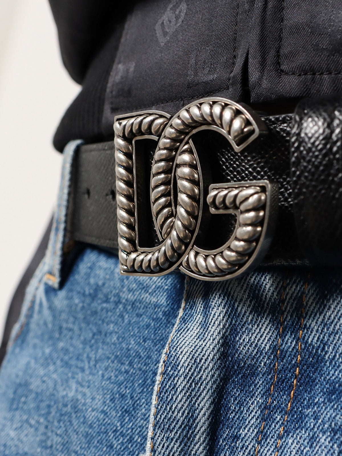 Dolce & Gabbana Leather belt - Nero/Nero