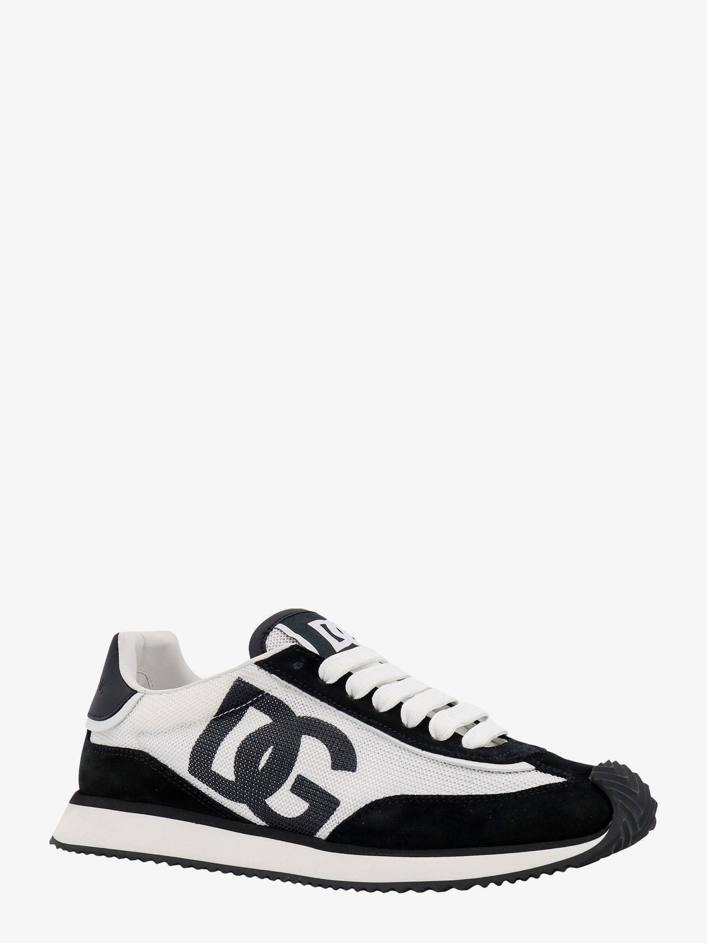 Dolce & Gabbana Suede Sneakers With Animal Print