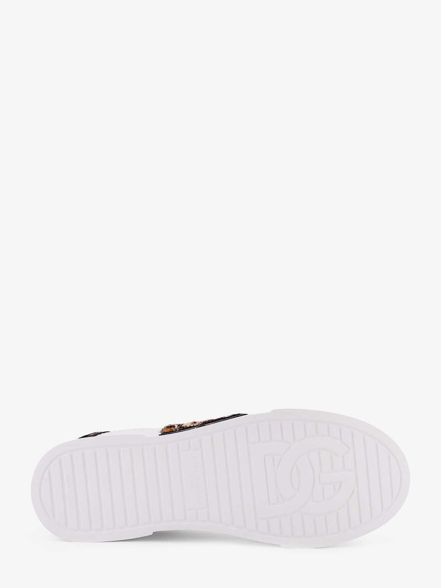 Dolce & Gabbana Portofino Letaher Light Strobel Sneakers