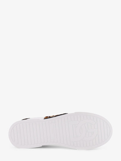Dolce & Gabbana Portofino Letaher Light Strobel Sneakers