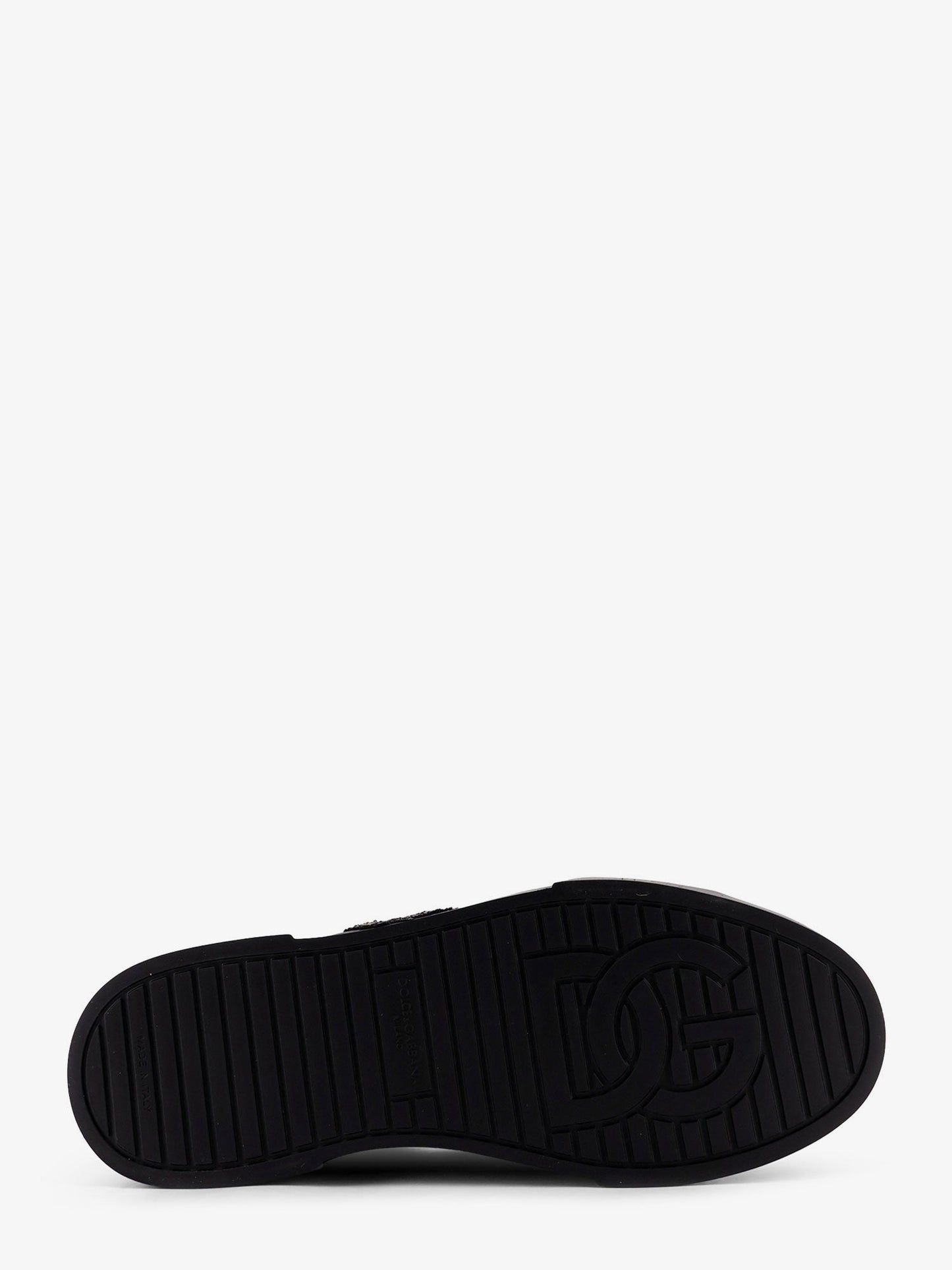 Dolce & Gabbana Leather Sneakers With Iconic Patch Logo On The Side