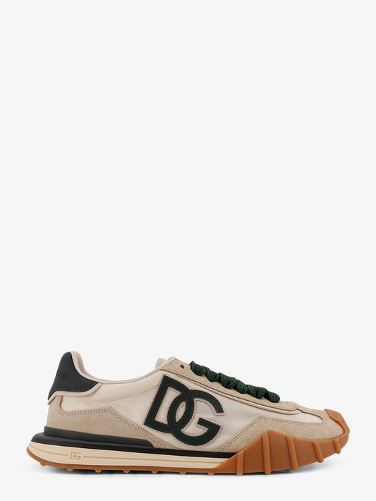 Dolce & Gabbana Ny Nylon And Suede Sneakers