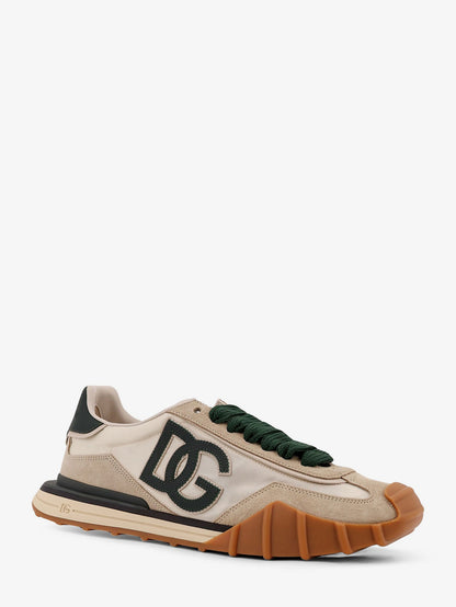 Dolce & Gabbana Ny Nylon And Suede Sneakers