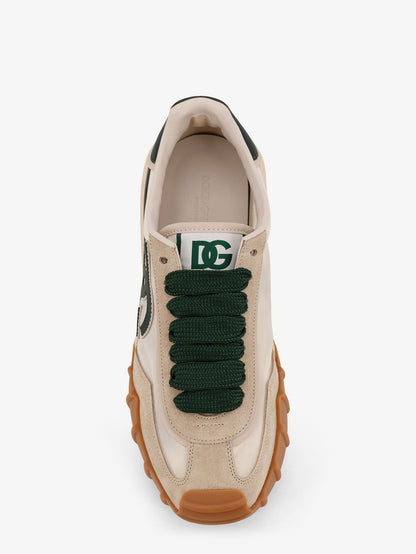 Dolce & Gabbana Ny Nylon And Suede Sneakers