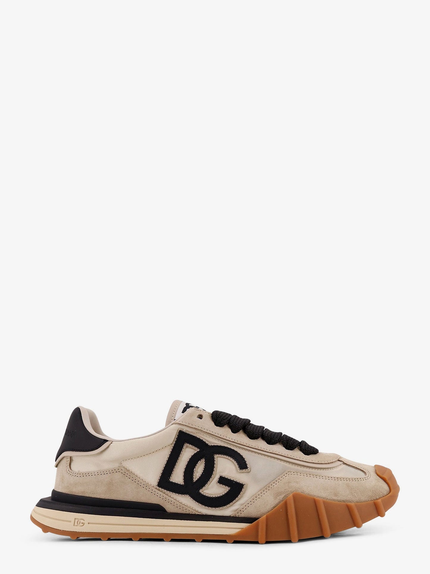 Dolce & Gabbana Ny Nylon And Suede Sneakers